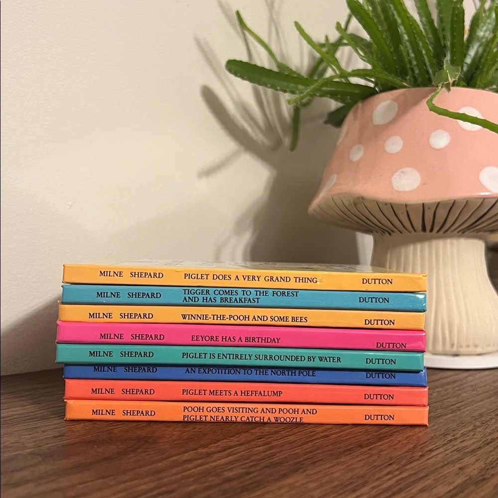 Vintage 1990 - The Original Winnie the Pooh Treasury Book Set by Milne Shepard